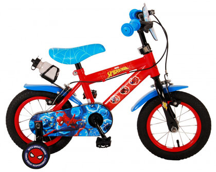 Spider-Man 12 Inch 23 cm Jongens Knijprem Blauw/Rood