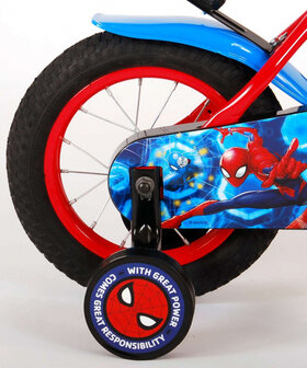 Spider-Man 12 Inch 23 cm Jongens Terugtraprem Blauw/Rood