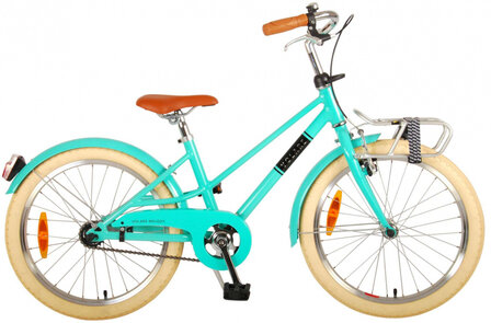 Melody 20 Inch 30 cm Meisjes Terugtraprem Turquoise