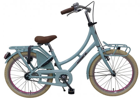 Classic Oma 20 Inch 30 cm Meisjes Terugtraprem Lichtblauw