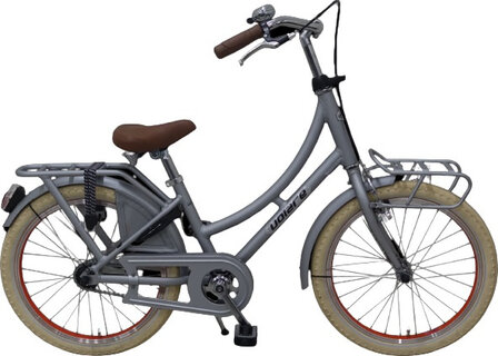 Classic Oma 20 Inch 30 cm Meisjes Terugtraprem Matzilver