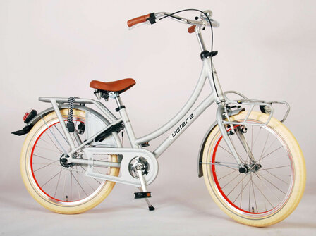 Classic Oma 20 Inch 30 cm Meisjes Terugtraprem Matzilver