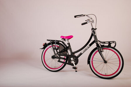 Classic Oma 20 Inch 30 cm Meisjes Terugtraprem Zwart