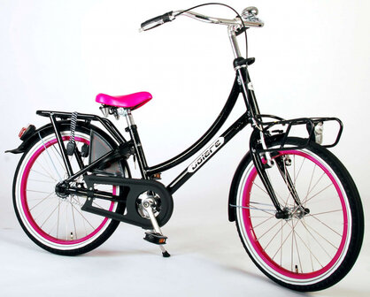 Classic Oma 20 Inch 30 cm Meisjes Terugtraprem Zwart