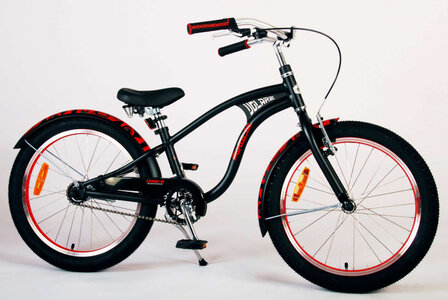 Miracle Cruiser 20 Inch 30 cm Jongens Terugtraprem Matzwart