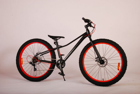 Gradient 26 Inch 36 cm Jongens 7V Schijfrem Zwart