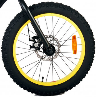 Gradient 20 Inch 50 cm Jongens 6V Schijfrem Zwart