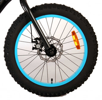 Gradient 20 Inch 50 cm Jongens 6V Schijfrem Zwart/Blauw
