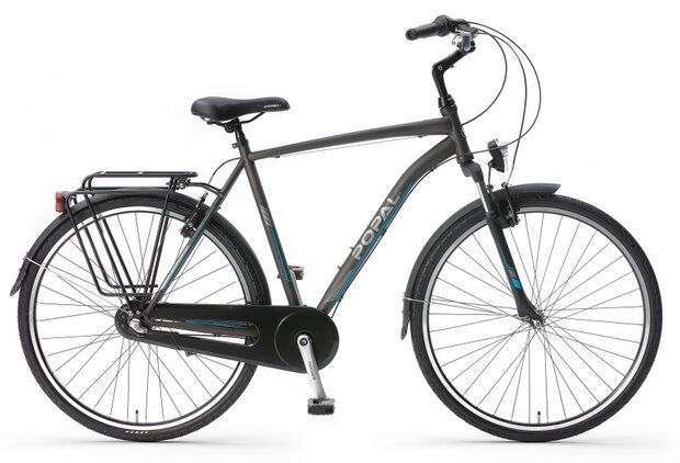 CityFlex 28 Inch 50 cm Heren 3V V-Brakes Grijs