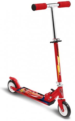 Cars kinderstep Jongens Voetrem Rood