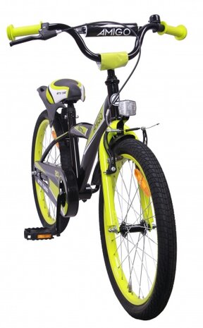 BMX Turbo 20 Inch 29 cm Jongens Terugtraprem Zwart