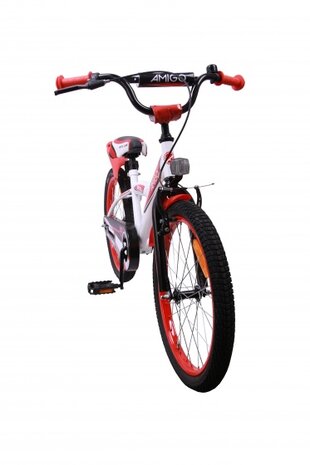 BMX Turbo 20 Inch 29 cm Jongens Terugtraprem Wit