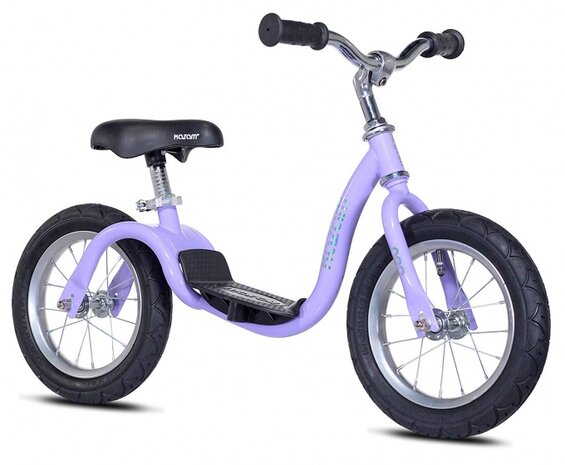 NEO v2s Balance Bike loopfiets 12 Inch Junior Paars