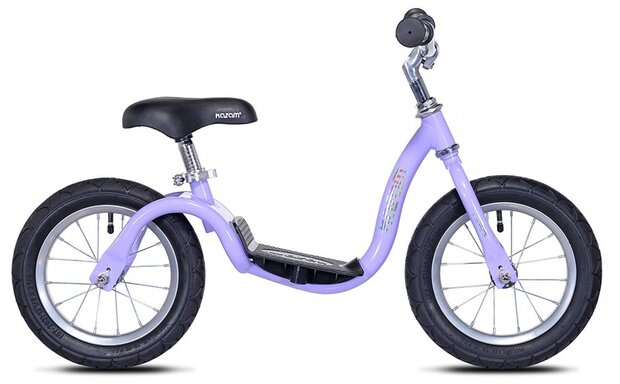 NEO v2s Balance Bike loopfiets 12 Inch Junior Paars