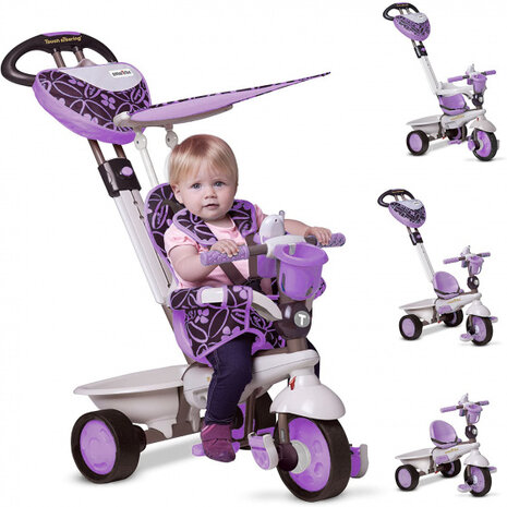 Dream 4-in-1 Junior Paars/Grijs