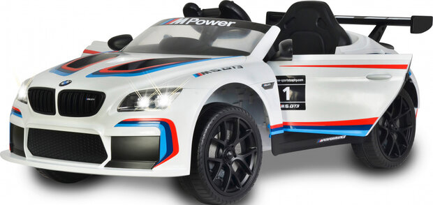 ride-on BMW M6 GT3 Junior Wit