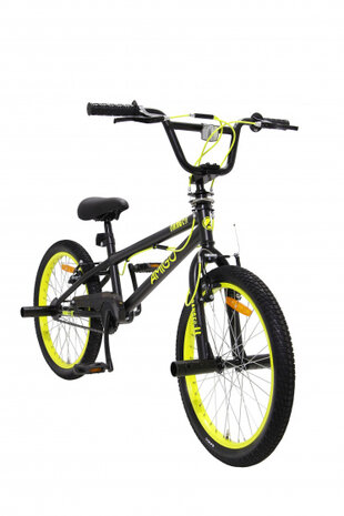 Danger 20 Inch 26 cm Unisex V-Brakes Zwart/Geel