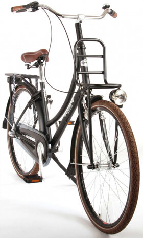 Excellent 26 Inch 42 cm Meisjes 3V Terugtraprem Zwart