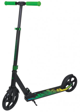 City Scooter Street Artist 2.0 Junior Voetrem Groen/Zwart