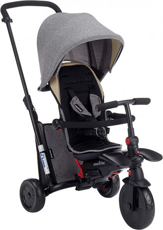 7-in-1 driewieler smarTfold 600S Junior Zwart/Grijs