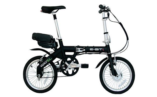 E-bit S 36V 16 Inch Unisex V-Brakes Zwart