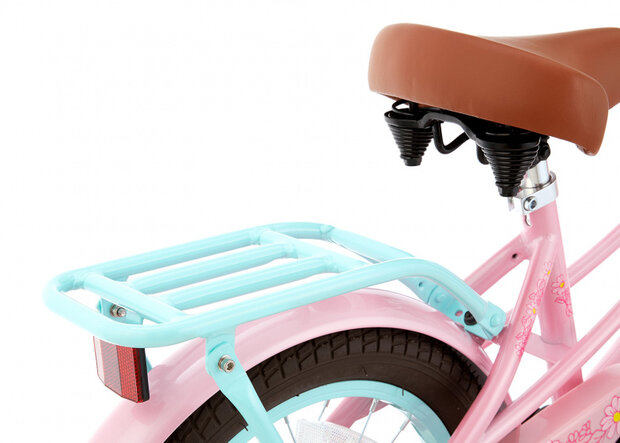 Lola 18 Inch 28 cm Meisjes Terugtraprem Roze/Turquoise