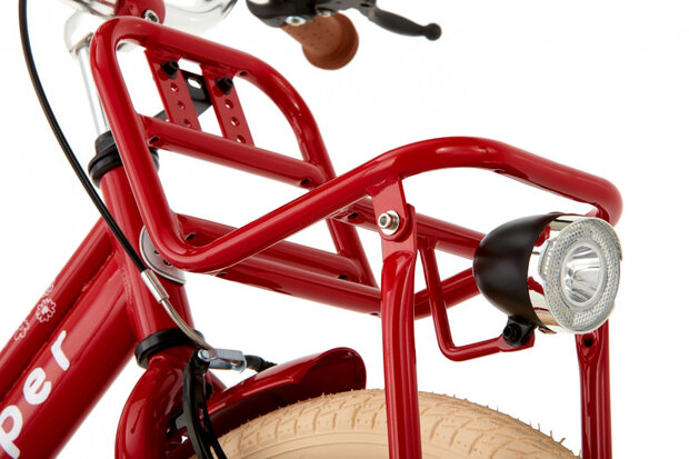 Cooper 20 Inch 31,75 cm Meisjes Terugtraprem Rood