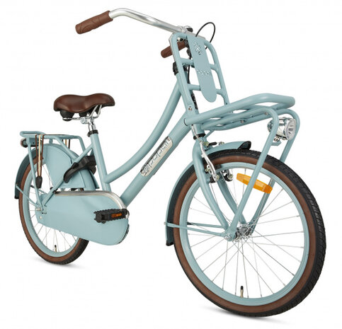 Daily Dutch Basic 20 Inch 32 cm Meisjes Terugtraprem Blauw