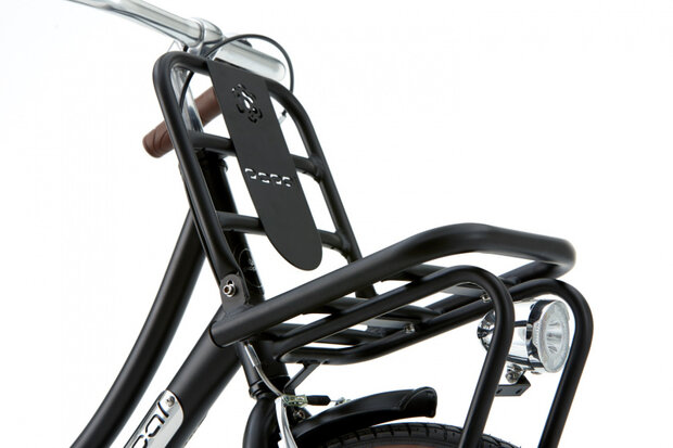 Daily Dutch Basic 20 Inch 32 cm Meisjes Terugtraprem Zwart