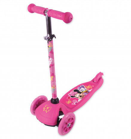 Minnie Mouse 3-wiel kinderstep Meisjes Voetrem Roze