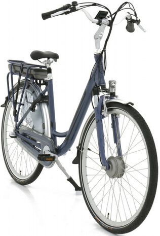 Basic 28 Inch 49 cm Dames 7V Rollerbrake Blauw