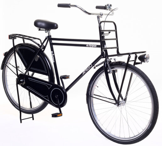 Eclypse 28 Inch 59 cm Heren Terugtraprem Zwart