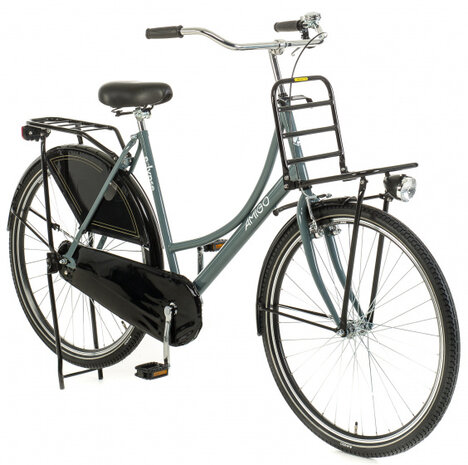 Eclypse 28 Inch 56 cm Dames Terugtraprem Grijs/Zwart