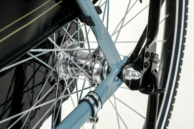 Eclypse 28 Inch 56 cm Dames Terugtraprem Grijs/Zwart