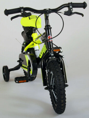 Sportivo 12 Inch 20 cm Jongens Knijprem Geel/Zwart