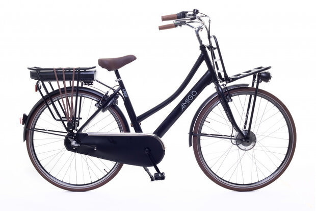 E-Pulse 28 Inch 53 cm Dames 3V Terugtraprem Matzwart