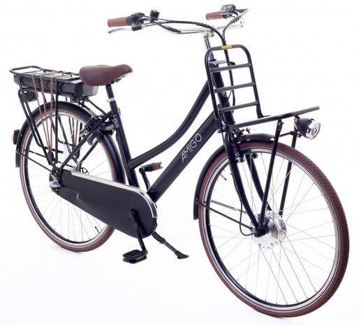 E-Pulse 28 Inch 53 cm Dames 3V Terugtraprem Matzwart