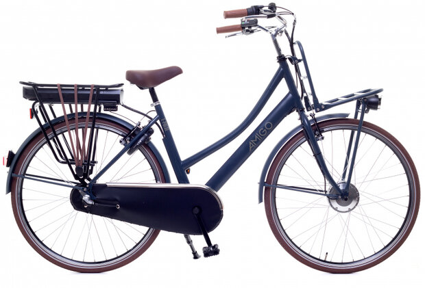 E-Pulse 28 Inch 53 cm Dames 3V Terugtraprem Blauwgrijs mat
