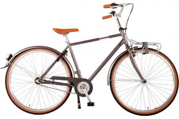 Lifestyle 28 Inch 43 cm Heren 3V Terugtraprem Grijs