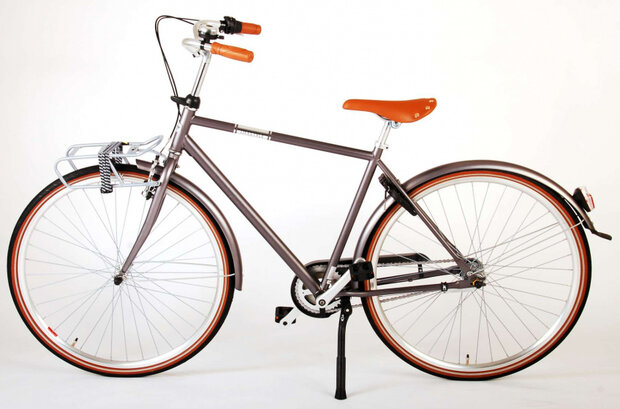 Lifestyle 28 Inch 43 cm Heren 3V Terugtraprem Grijs