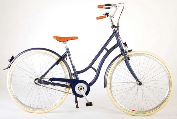 Lifestyle 28 Inch 51 cm Dames 3V Terugtraprem Blauw