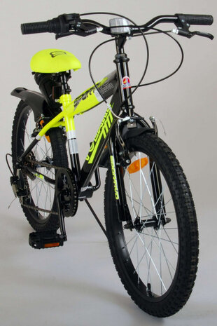 sportivo 20 Inch 31,75 cm Jongens 6V V-Brakes Zwart/Geel