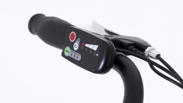 E-Active 28 Inch 56 cm Heren 7V V-Brakes Matzwart