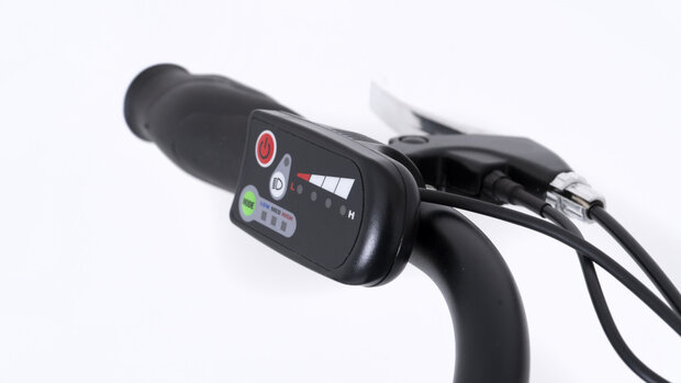E-Active 28 Inch 56 cm Heren 7V V-Brakes Matgrijs