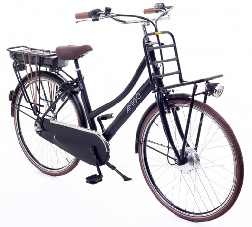 E-Pulse 28 Inch 50 cm Dames 3V Terugtraprem Matzwart