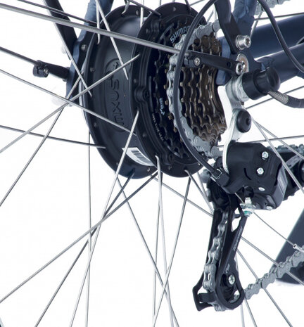 Rio 28 Inch 50 cm Heren 7V V-Brakes Matblauw/Grijs