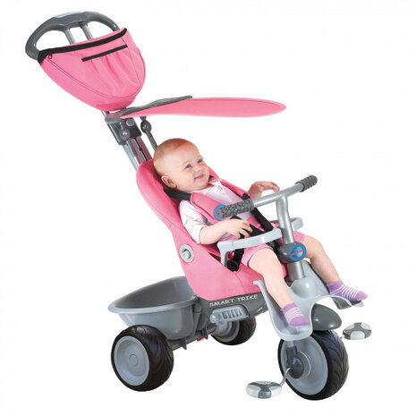 Recliner Junior Roze/Grijs