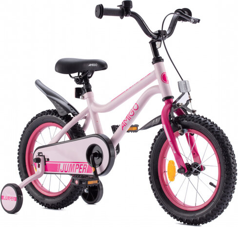 Jumper 14 Inch 22,5 cm Meisjes Terugtraprem Roze