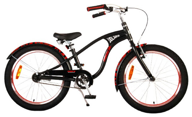 Miracle Cruiser 20 Inch 30 cm Jongens Terugtraprem Matzwart