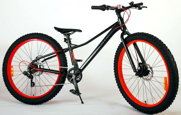 Gradient 26 Inch 36 cm Jongens 7V Schijfrem Zwart